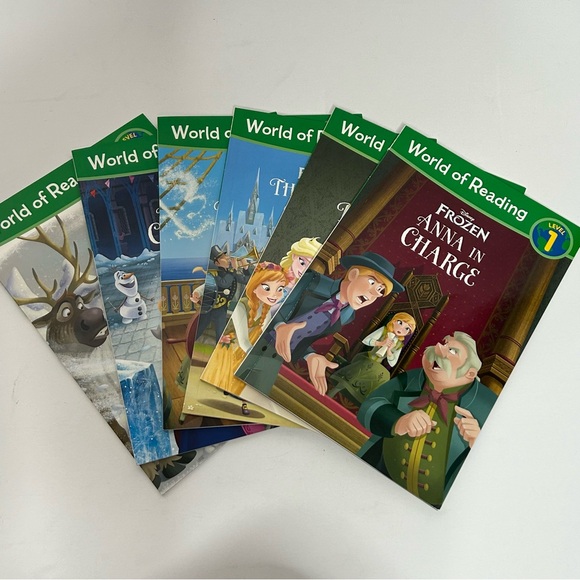 World Of Reading Frozen Level 1 Book set 6 books - Picture 4 of 14